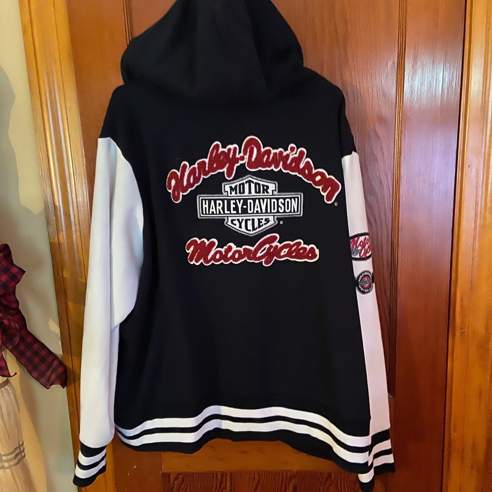 Harley Davidson front zip hoodie
